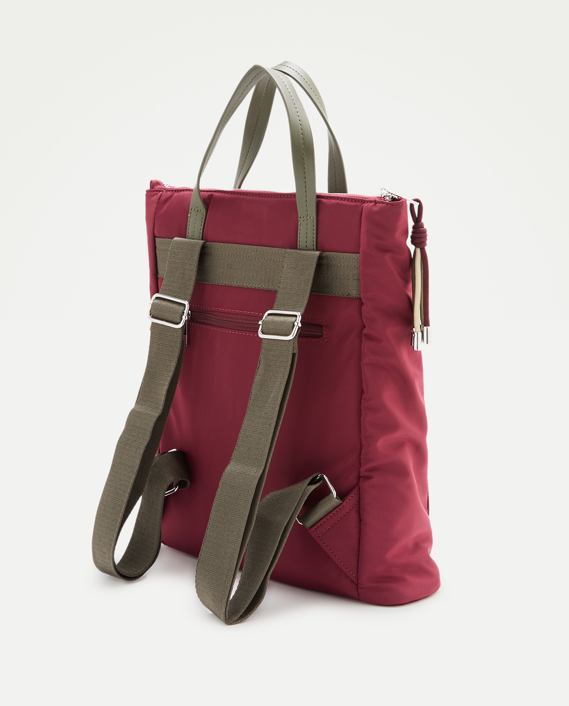 Mochila de Nylon 291 Beringela-2