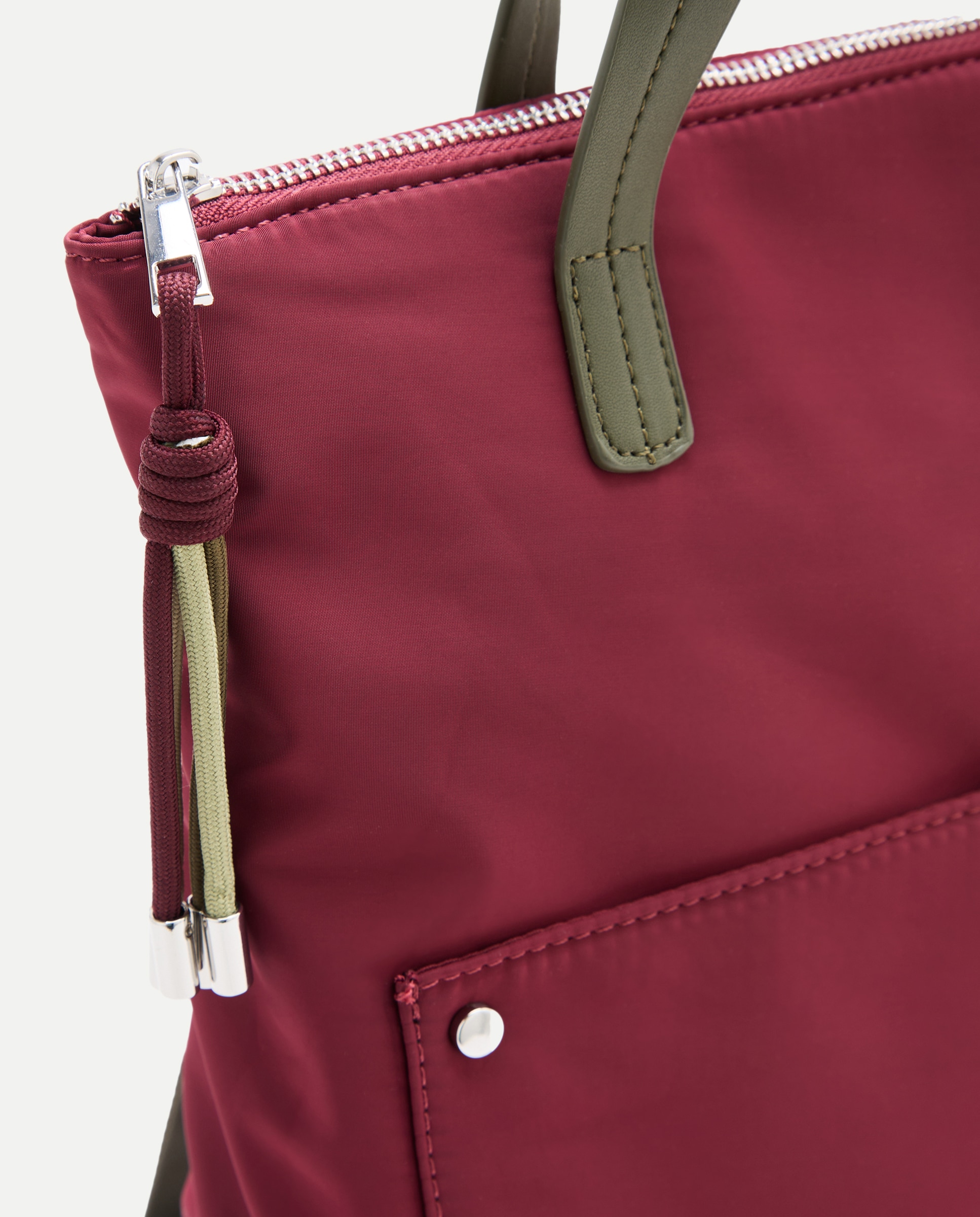 Mochila de Nylon 291 Beringela-3