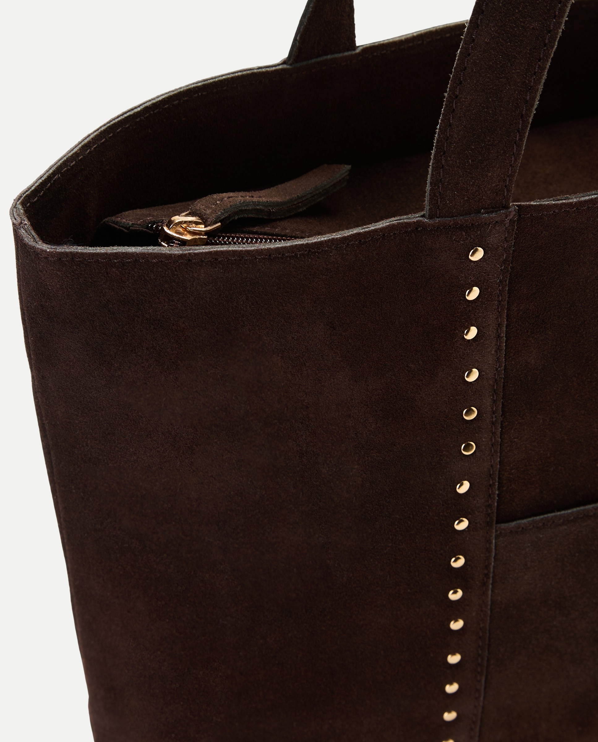 Shopper piel tachas - Easy Wear - Chocolate Chocolate-3