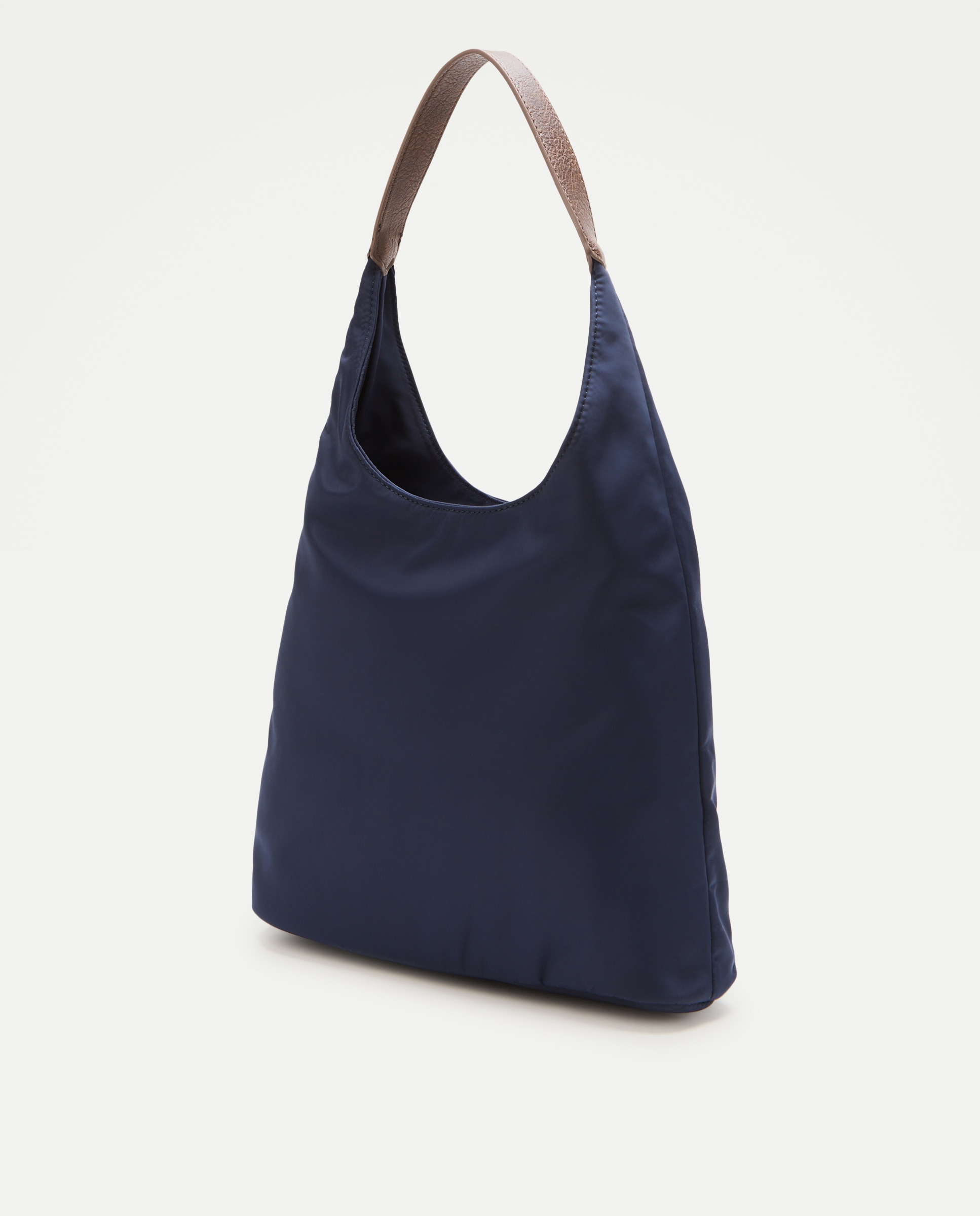 Mala Hobo de Nylon Azul-marinho-2