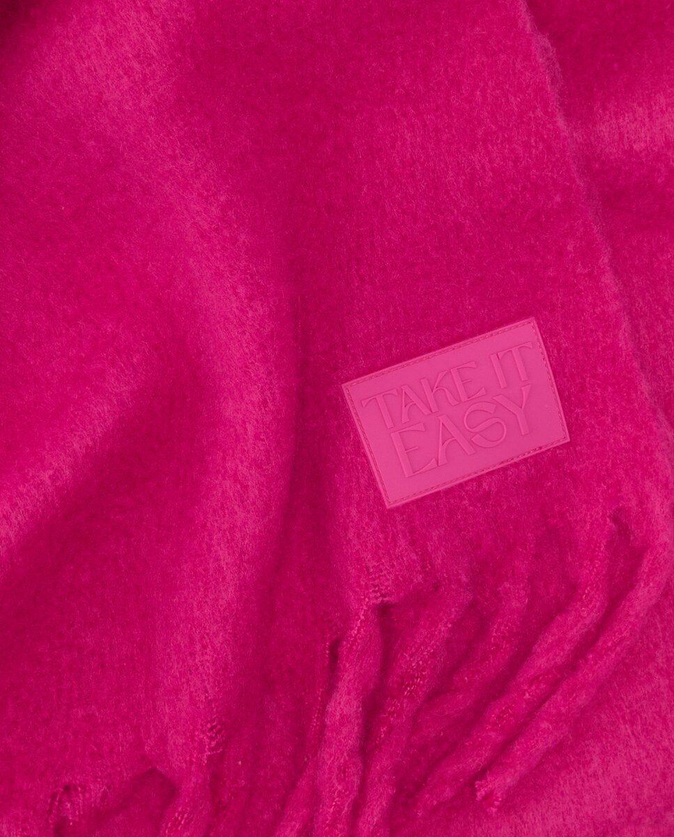 Cachecol Liso 200 Rosa-3