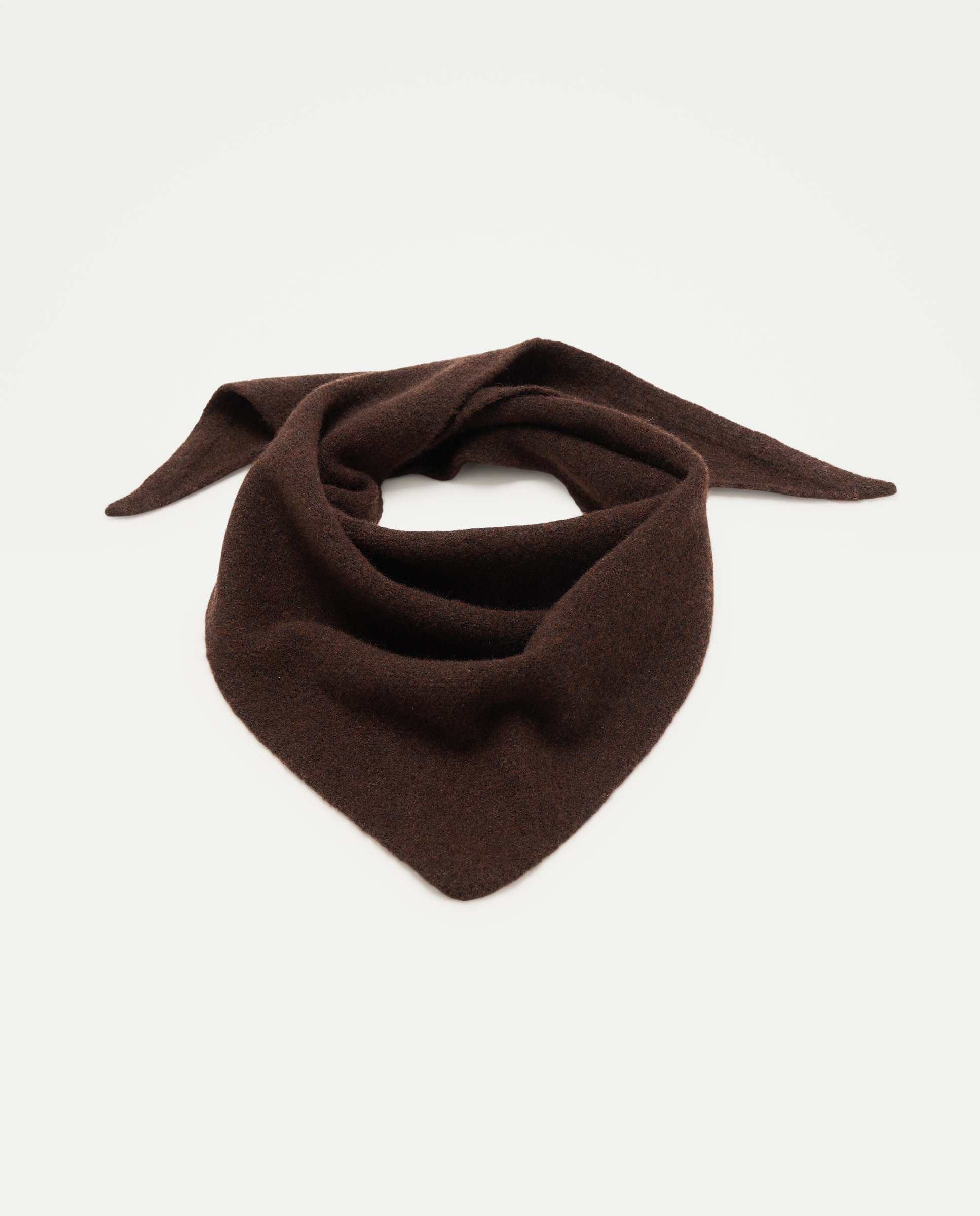 Bandana em Tricot Chocolate-2