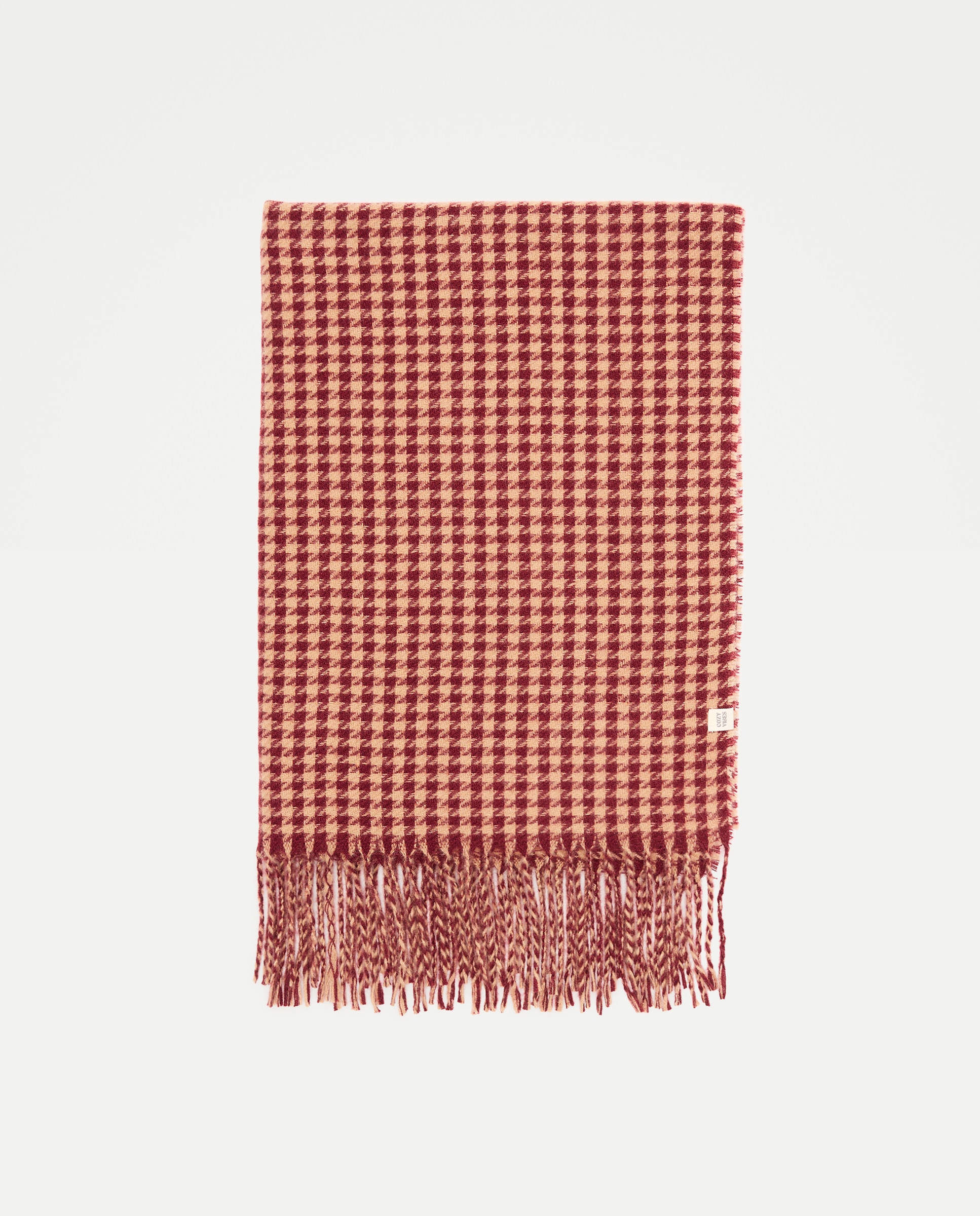 Imagem 0 de Cachecol Fino com Padrão Houndstooth