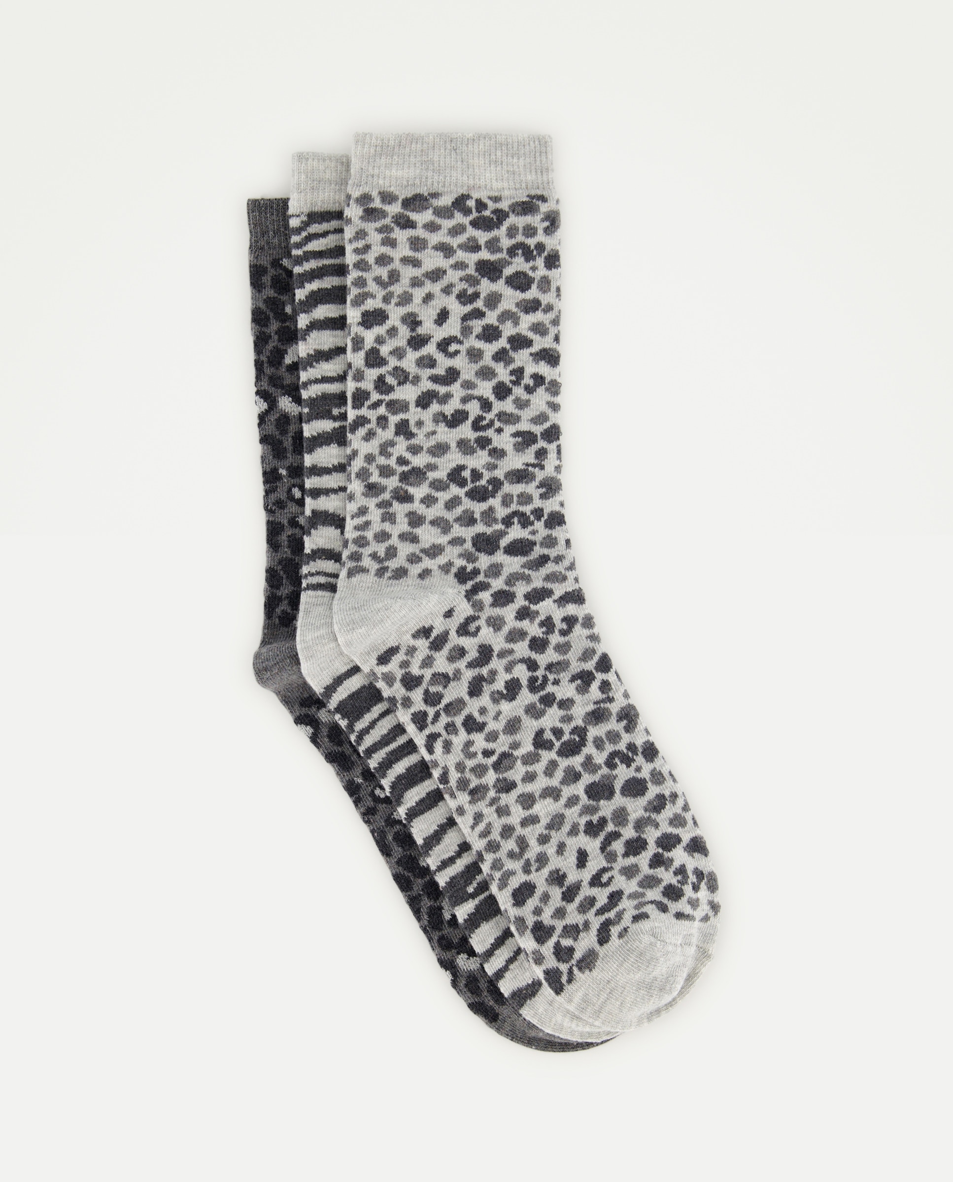 Imagem 0 de Pack de Meias com Animal Print