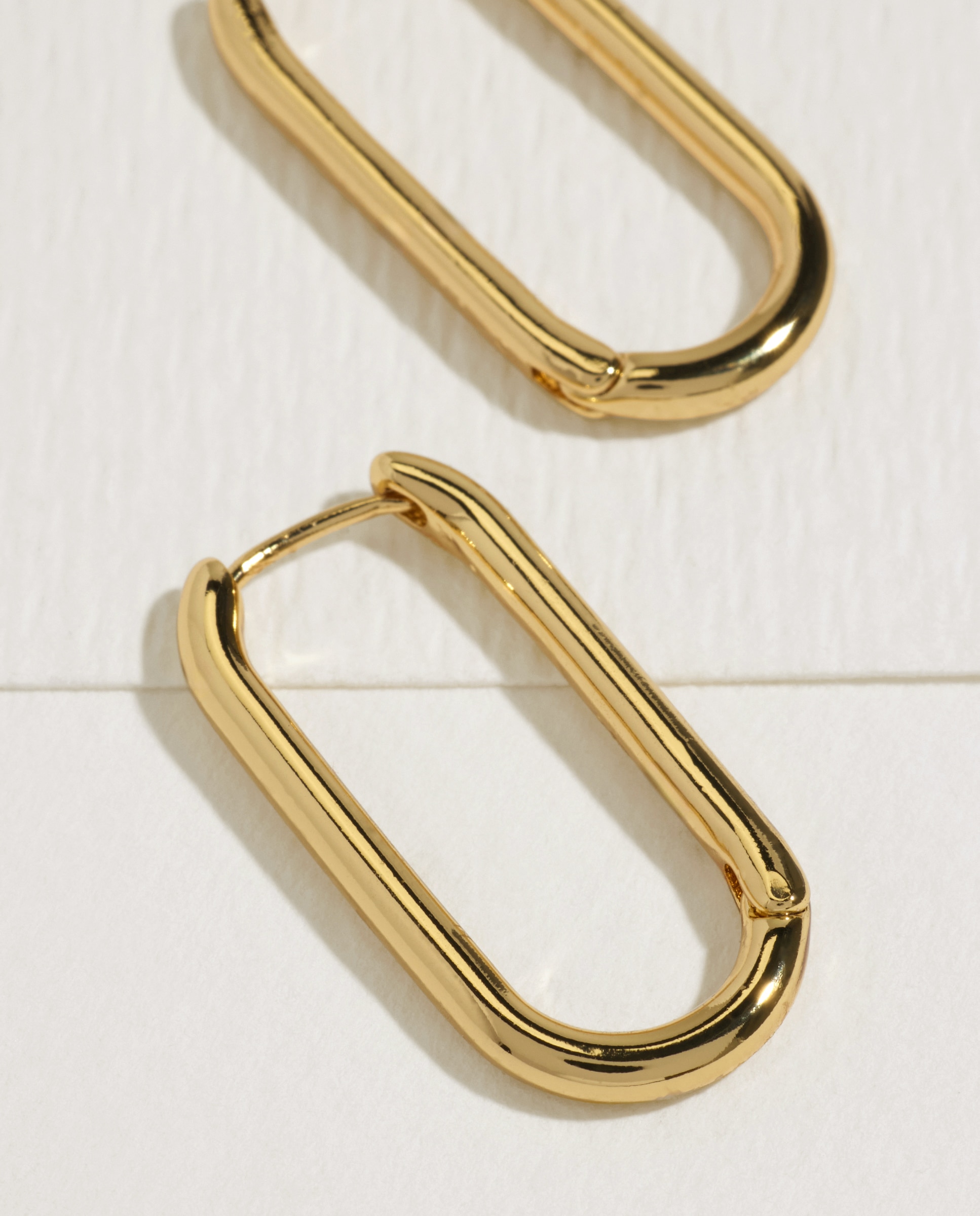 Aro cuadrado bañado en oro - Easy Wear - 390 Oro 390 Oro-2