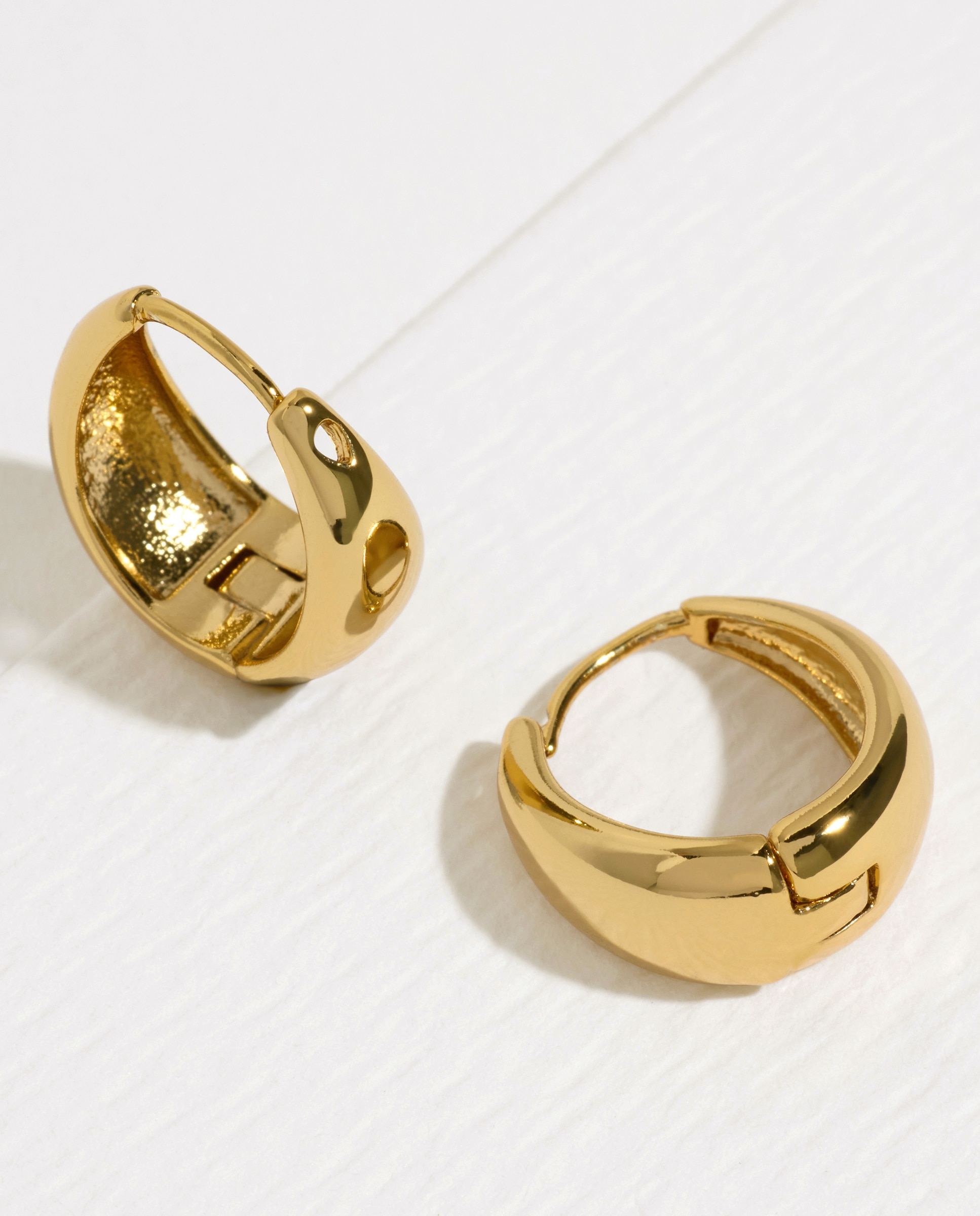 Aro de gota bañado en oro - Easy Wear - 390 Oro 390 Oro-2