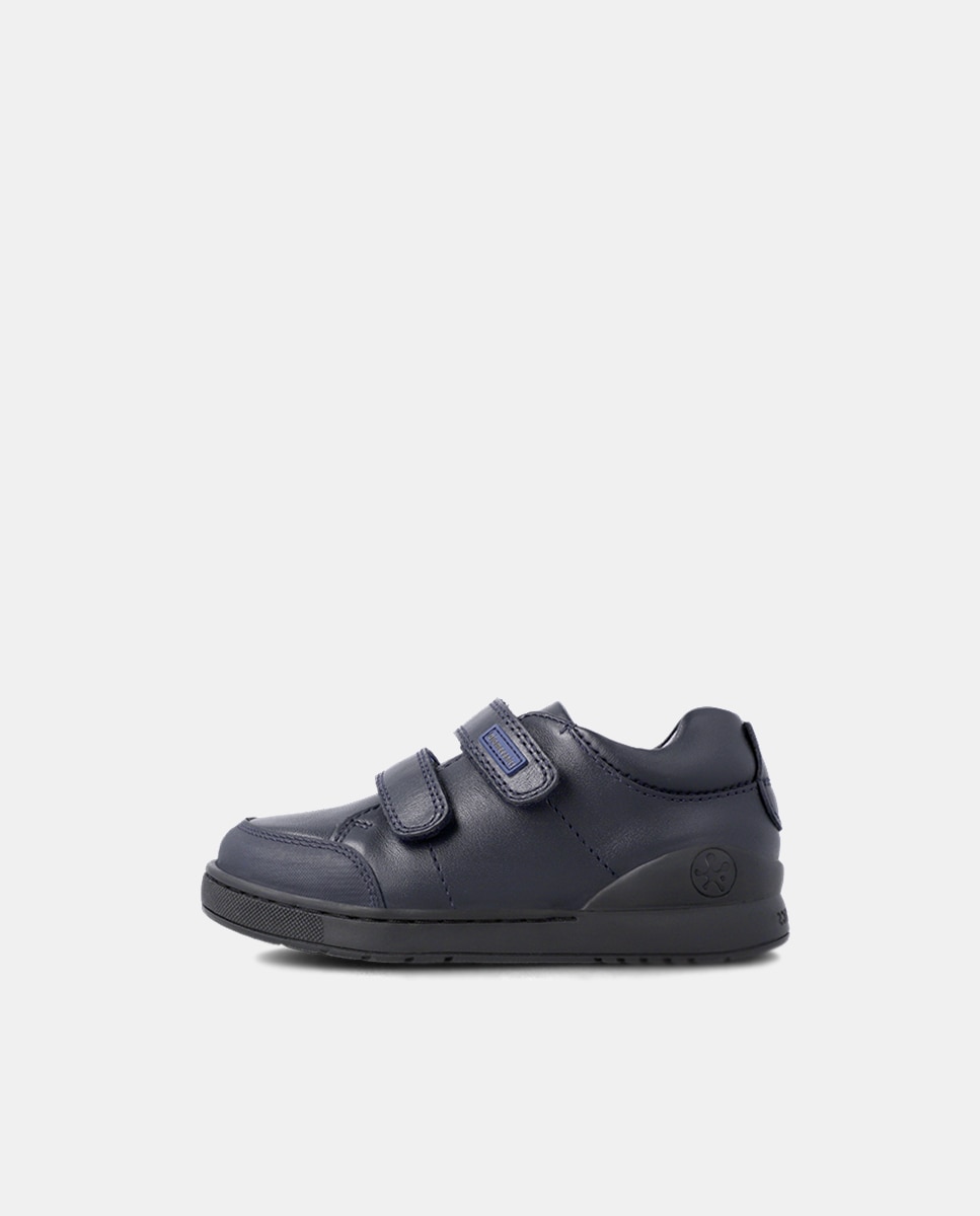 Sapatos de Bebé com Biqueira Reforçada e Duplo Fecho Aderente - Azul-Marinho Biomecanics Azul-marinho-7