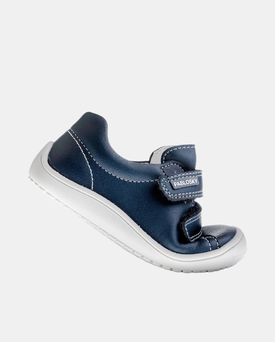 Sapatos Barefoot de Bebé Pablosky Azuis-5