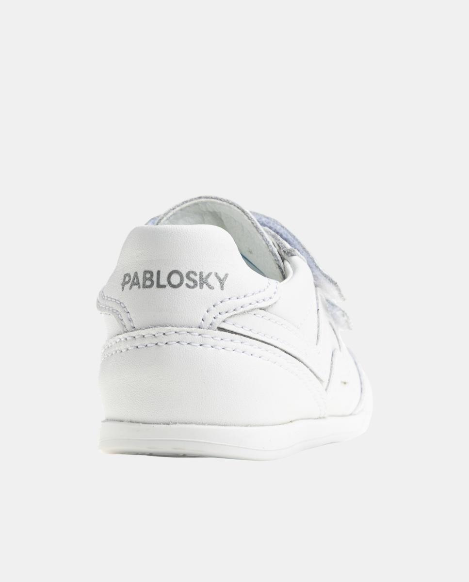Sapatos Barefoot de Bebé Pablosky Branco-3