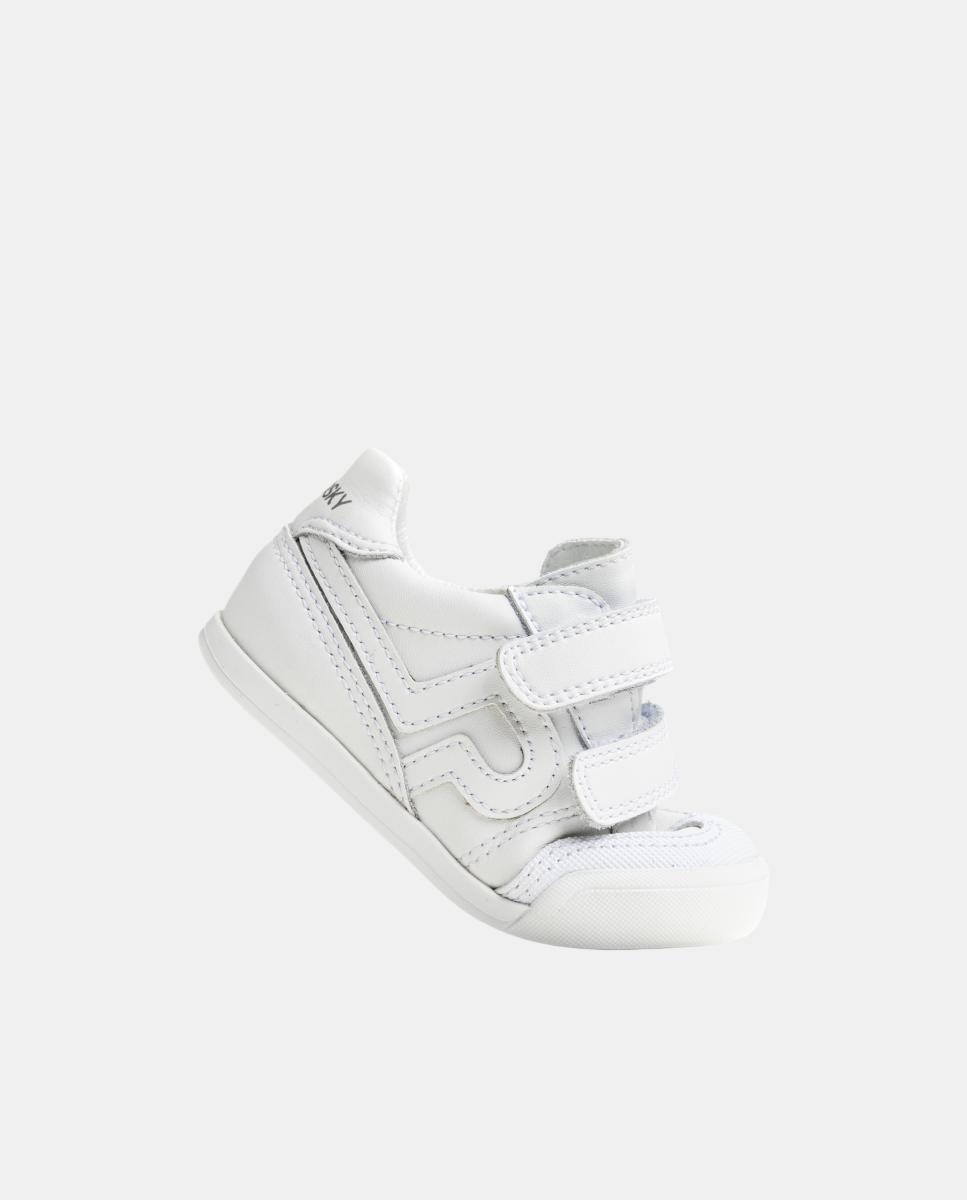 Sapatos Barefoot de Bebé Pablosky Branco-5