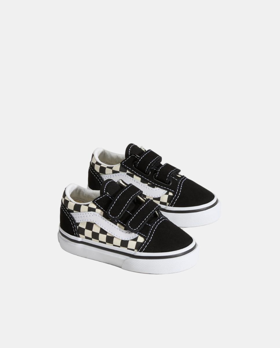 Sapatilhas Casual de Bebé Old Skool Checher Preto-4