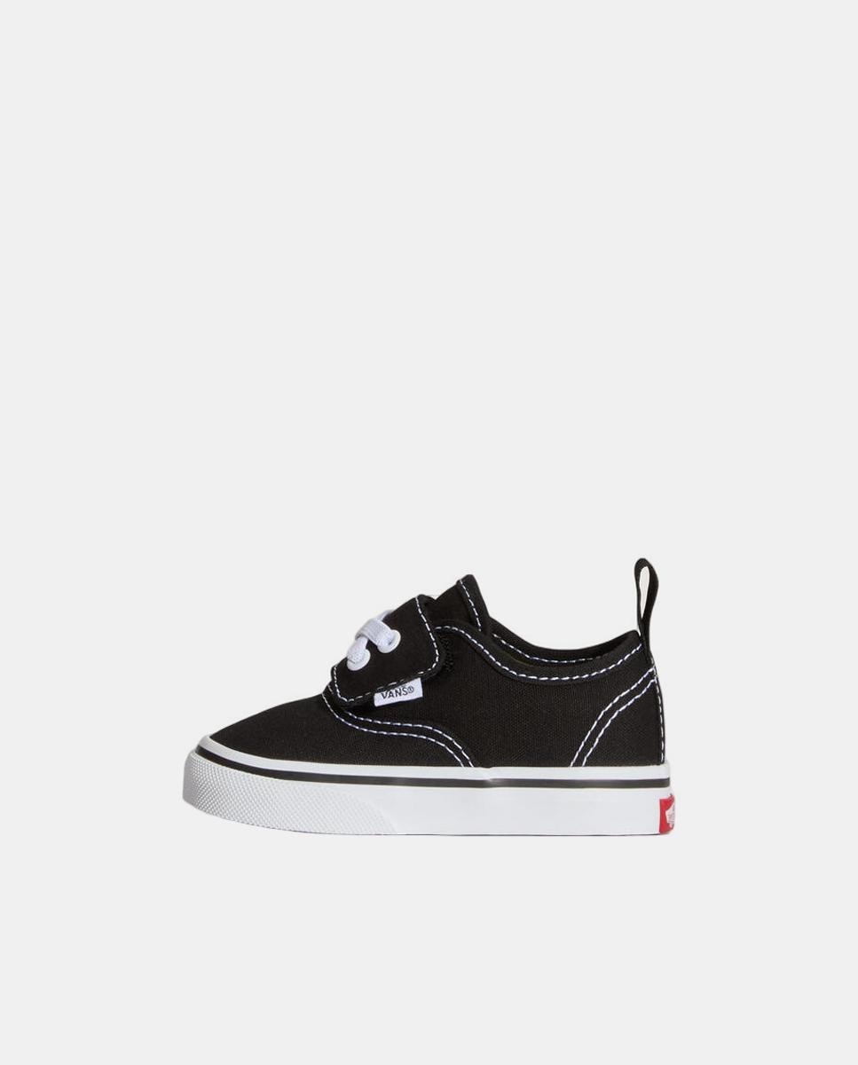 Sapatilhas causal modelo Authentic preto, com fecho aderente-elástico Vans Preto-2