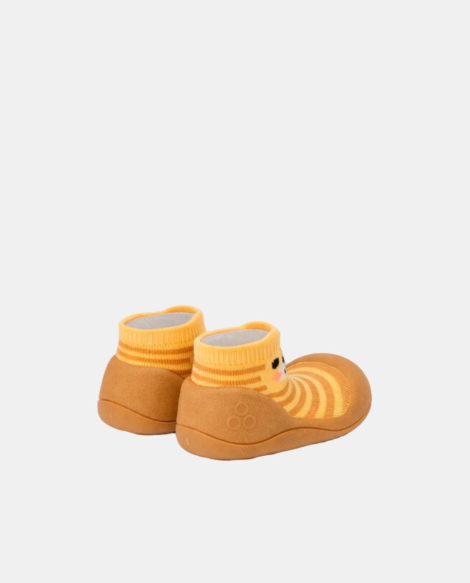Botas de Tricot de Bebé Attipas Mostarda-2