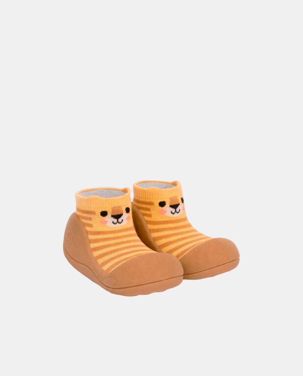 Botas de Tricot de Bebé Attipas Mostarda-3
