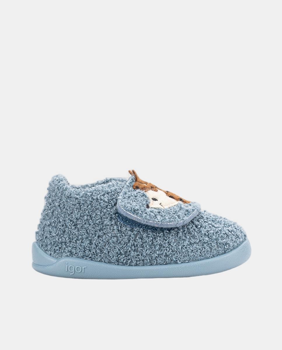 Pantufas de Criança com Conceito Barefoot Medium Igor Azul-oceano-1