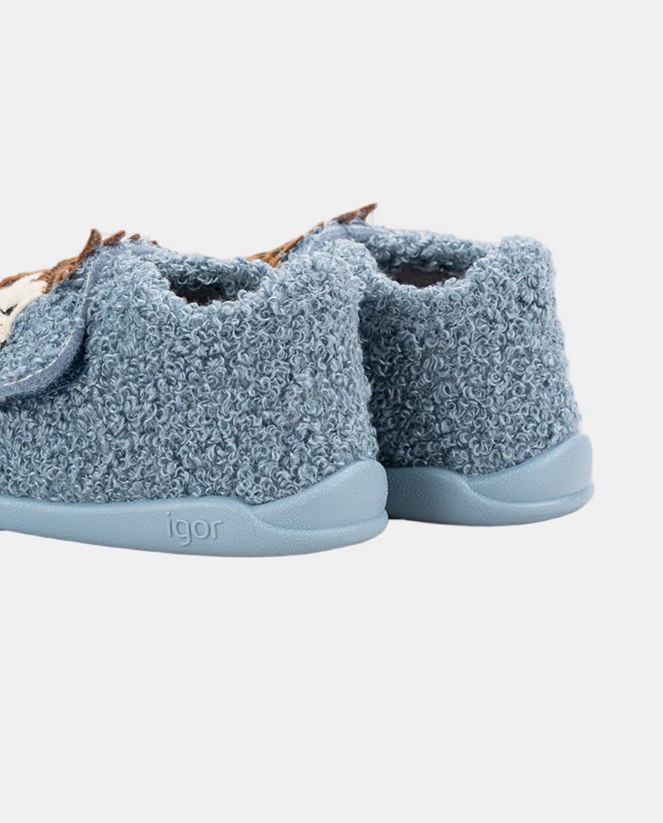 Pantufas de Criança com Conceito Barefoot Medium Igor Azul-oceano-2