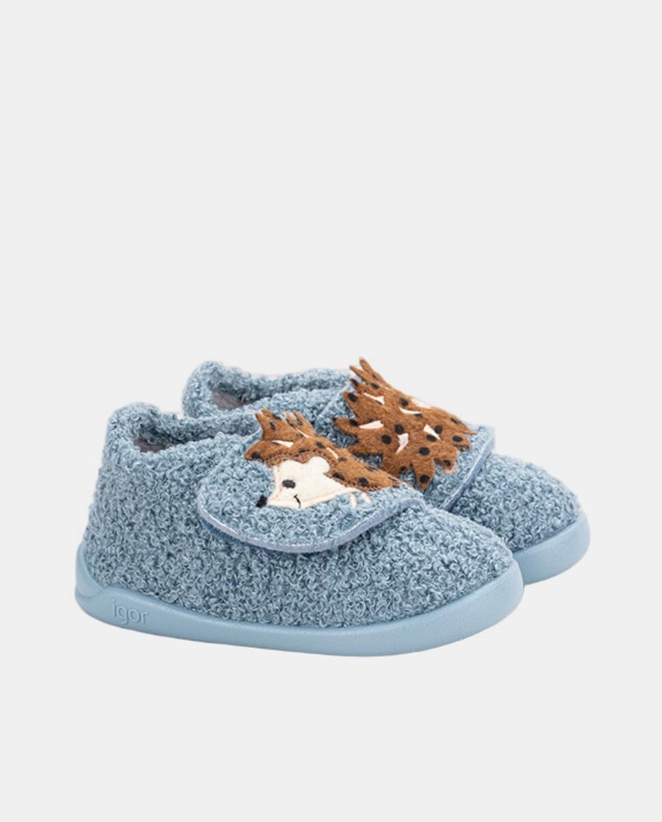 Pantufas de Criança com Conceito Barefoot Medium Igor Azul-oceano-4