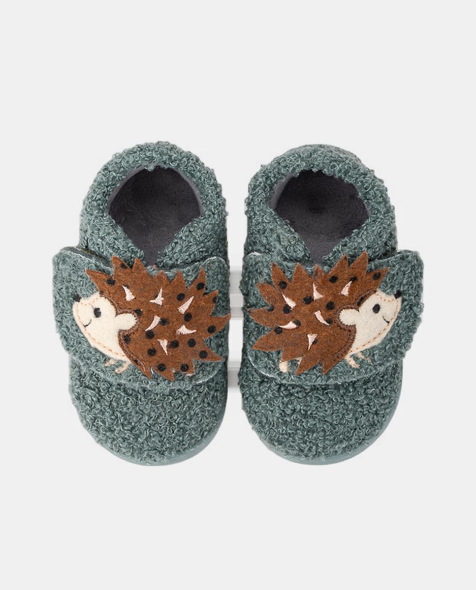 Pantufas de Criança com Conceito Barefoot Medium Verde-4