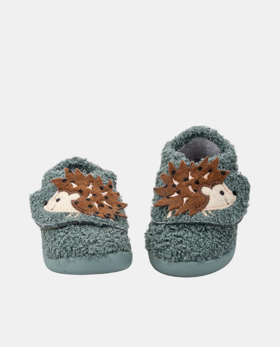Pantufas de Criança com Conceito Barefoot Medium Verde-5