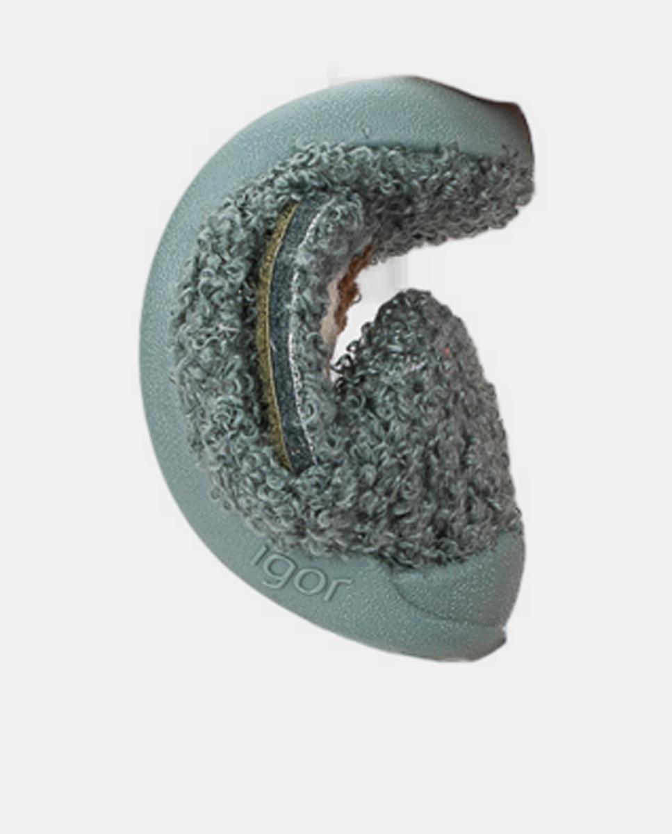 Pantufas de Criança com Conceito Barefoot Medium Verde-7
