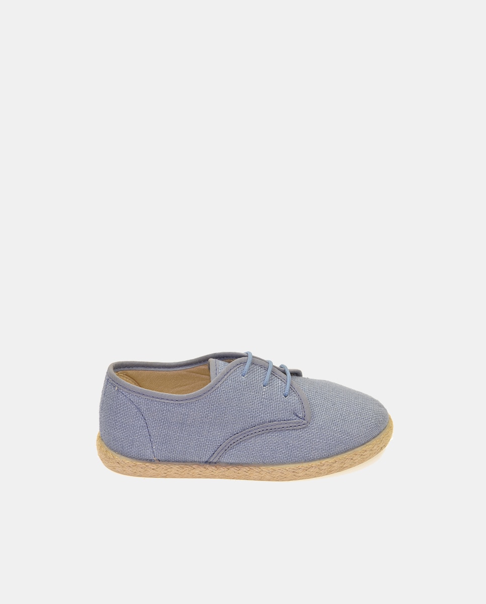 Imagem 0 de Sapatos de Bebé em Linho com Juta