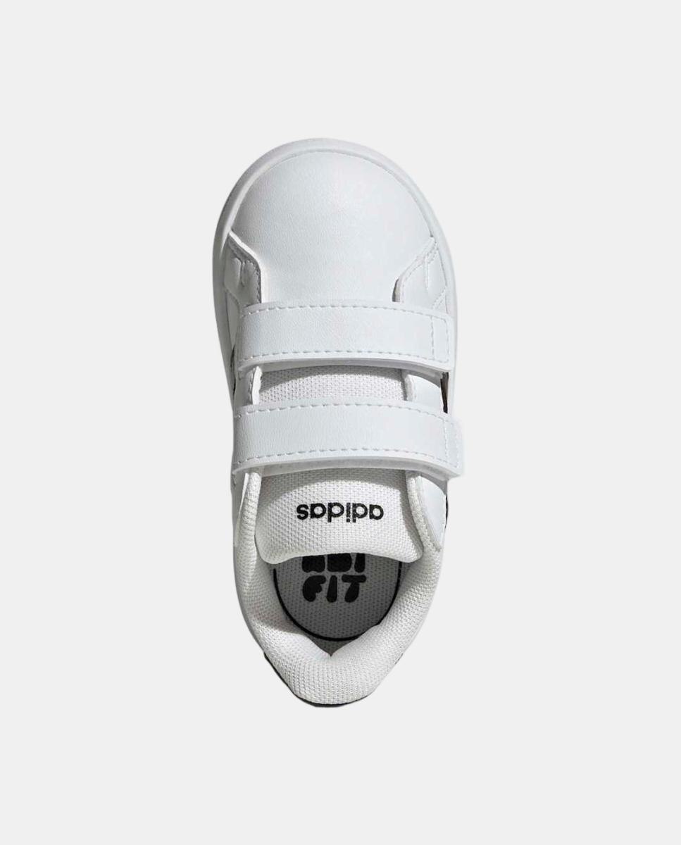 Deportivo bebé niño zapatillas bajas cierre adherente - adidas - Blanco Blanco-3