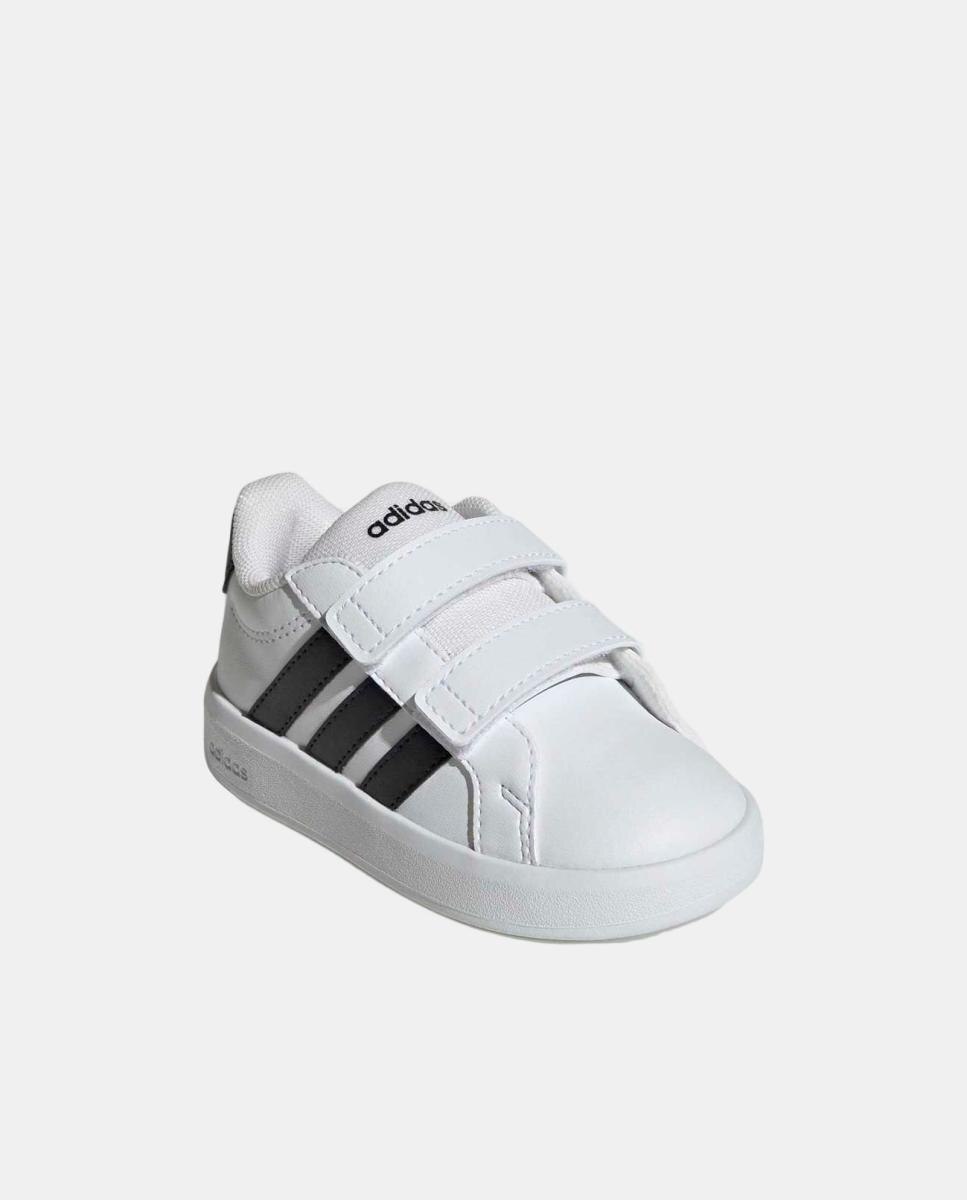 Deportivo bebé niño zapatillas bajas cierre adherente - adidas - Blanco Blanco-5