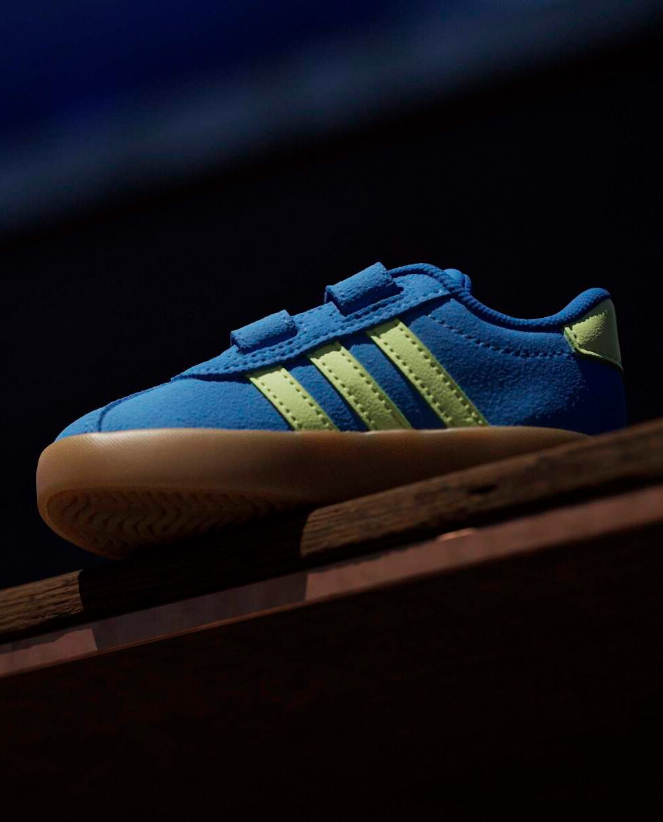 Deportivo bebé niño zapatillas bajas cierre adherente - adidas - Azul Azul-15