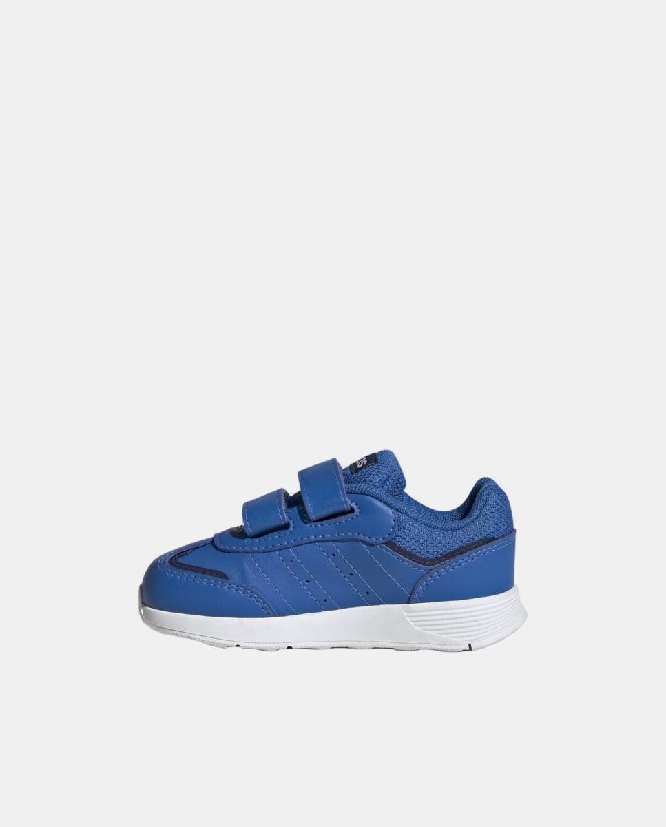 Sapatilhas Baixas de Bebé com Fecho Aderente adidas Azul-4