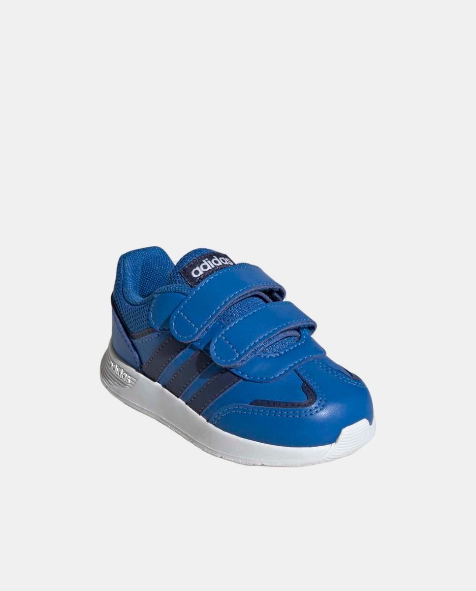 Sapatilhas Baixas de Bebé com Fecho Aderente adidas Azul-5