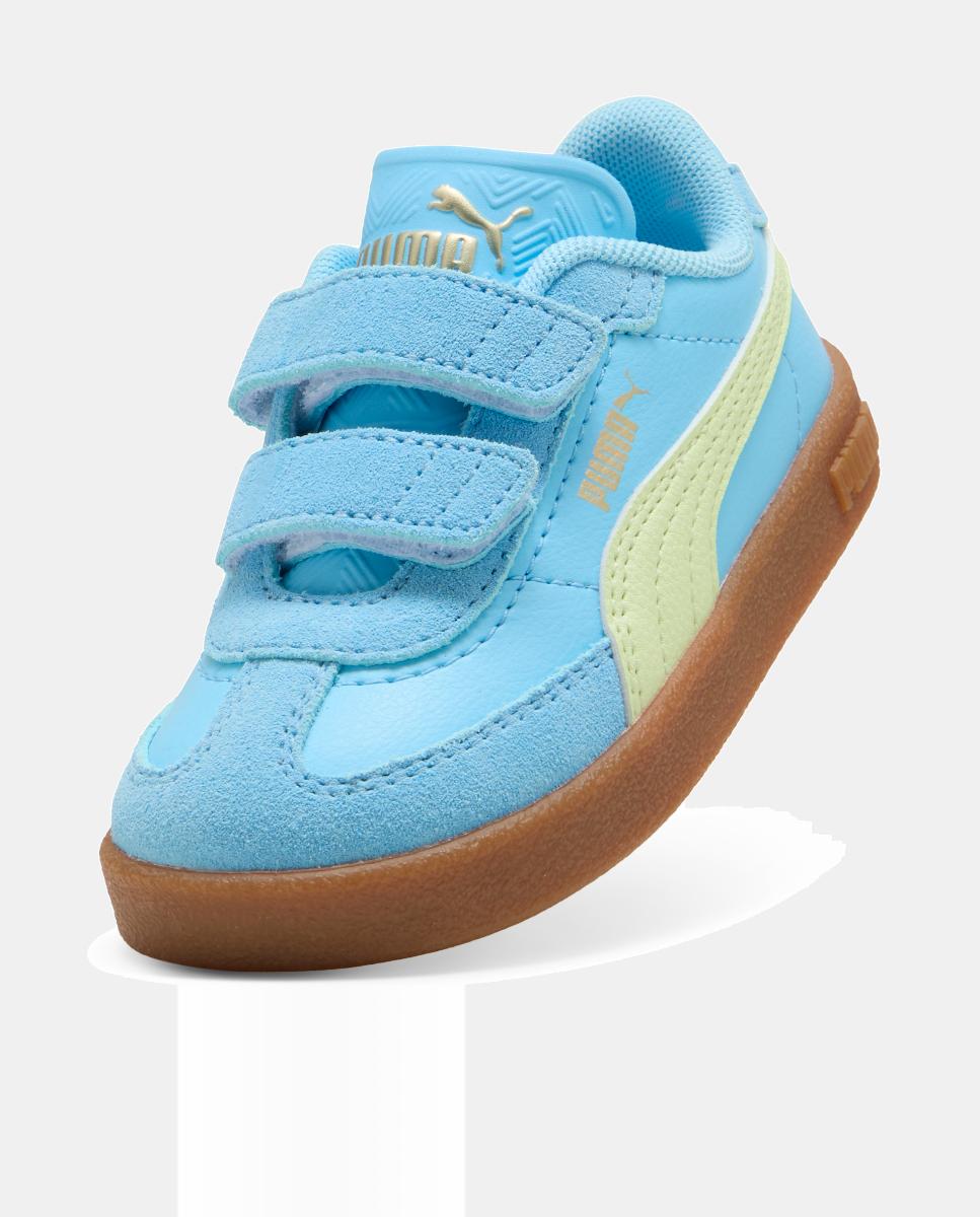 Sapatilhas Infantis Club II Era V Inf Puma Azul Ciano-4