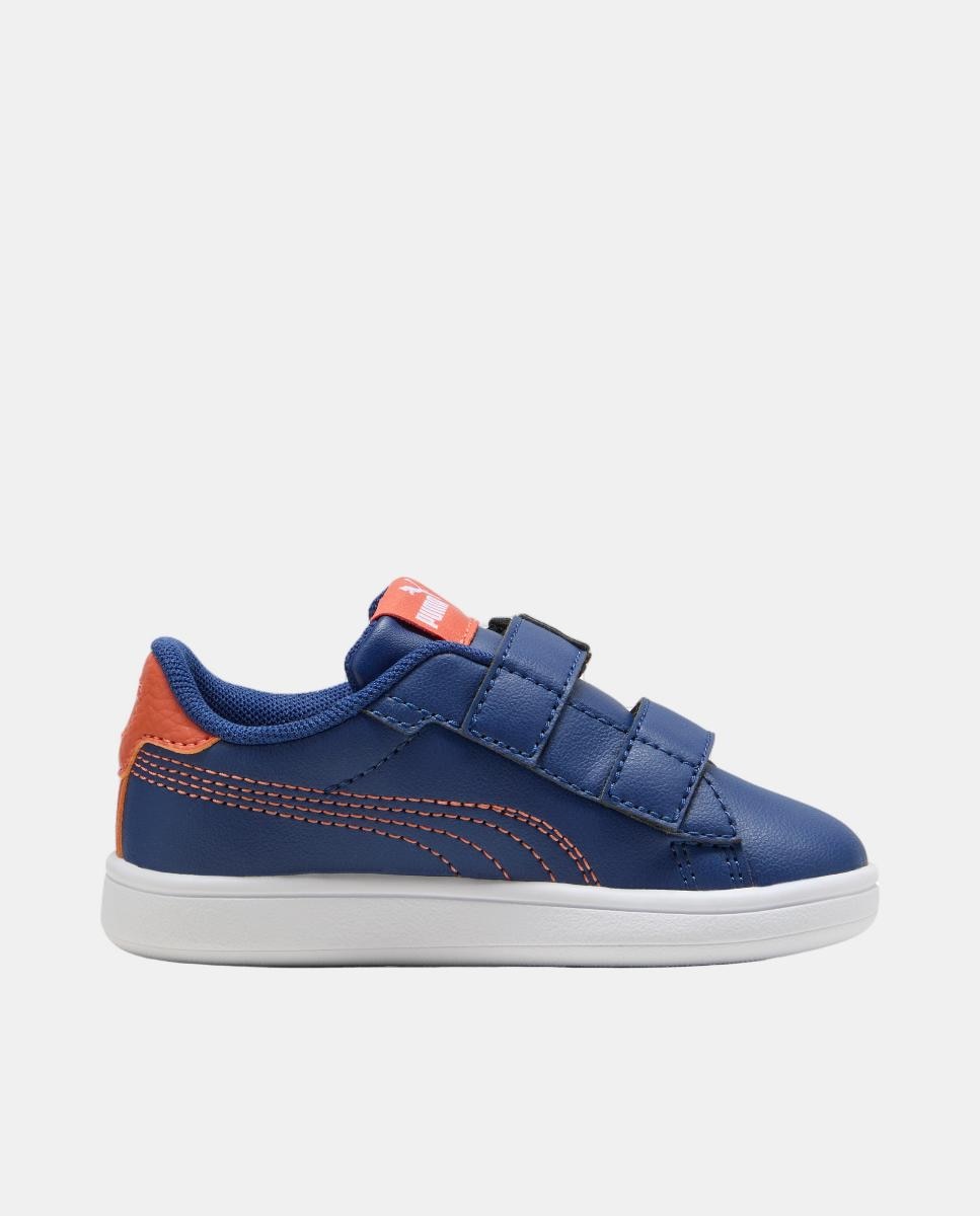 Sapatilhas Infantis Smash 3.0 Dino V Inf Puma Azul-marinho-2