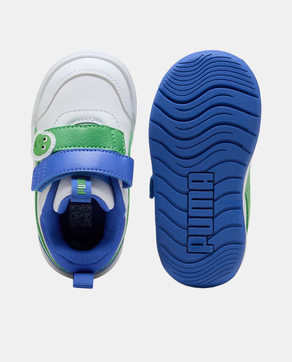 Sapatilhas Infantis Multiflex 2 Dino V Inf Puma Branco-5