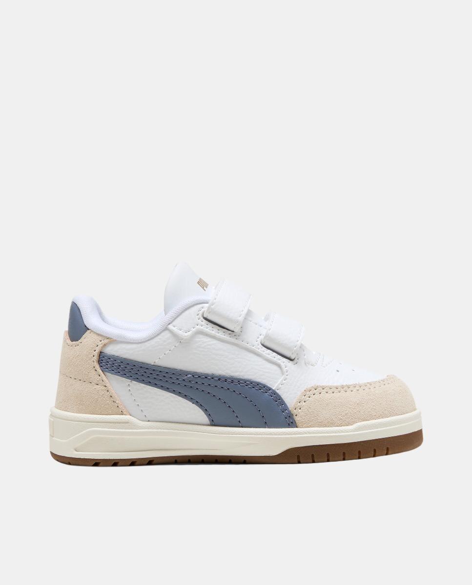 Sapatilhas Infantis Shuffle Downtown Lo OG V Inf Puma Branco-2
