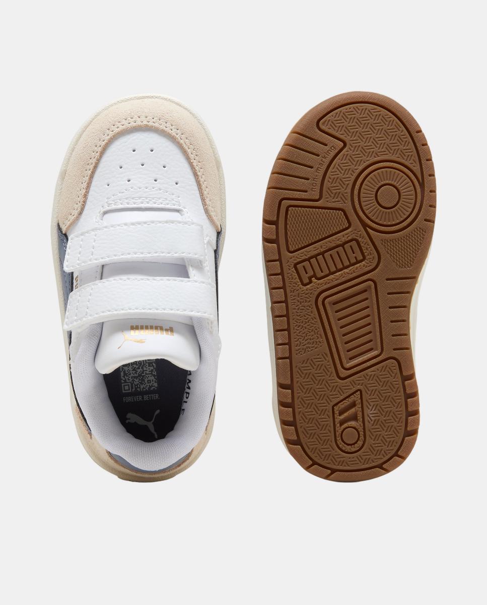 Sapatilhas Infantis Shuffle Downtown Lo OG V Inf Puma Branco-5