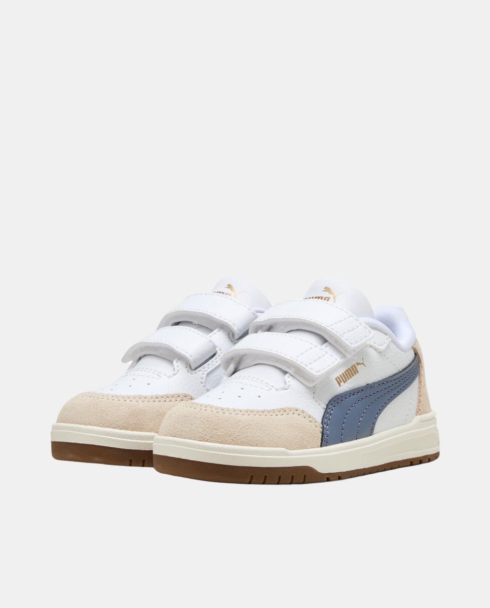 Sapatilhas Infantis Shuffle Downtown Lo OG V Inf Puma Branco-6