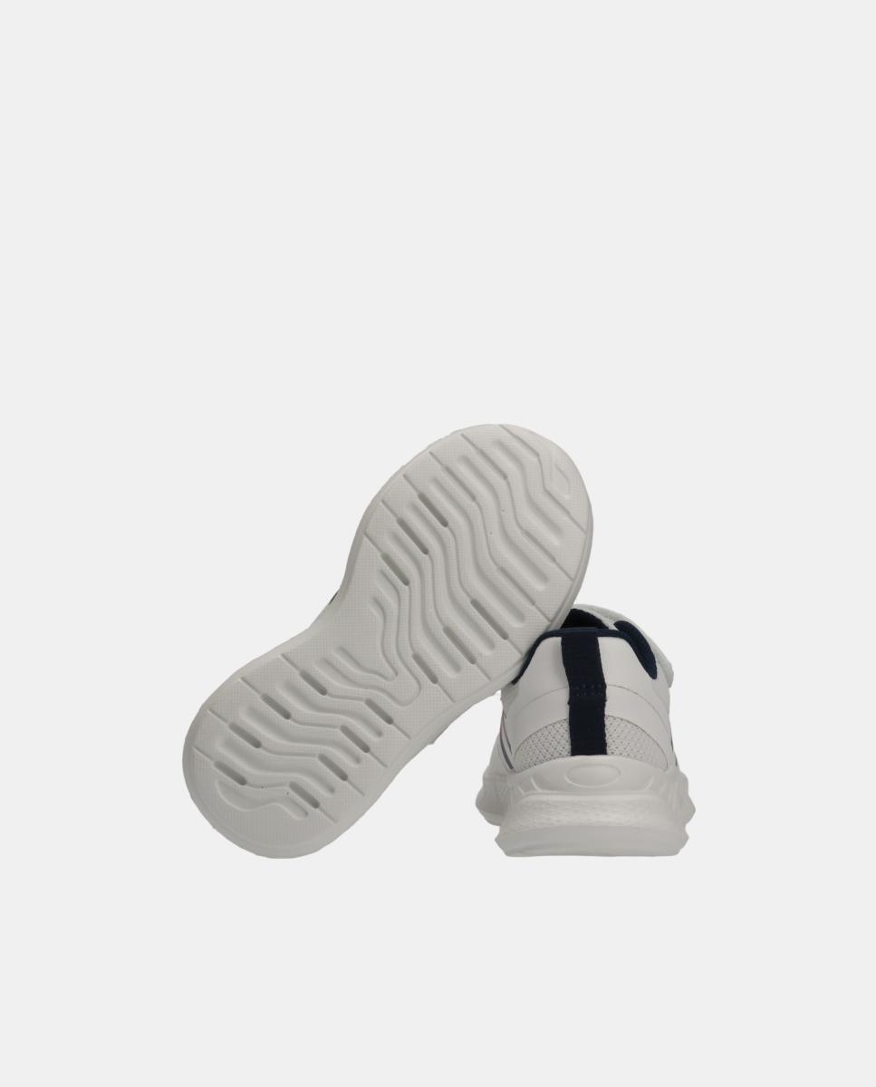 Sapatilhas com Elásticos-Velcro da Marca Tommy Hilfiger Branco-4