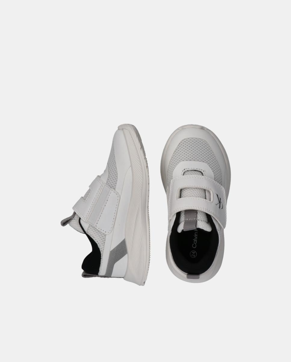 Sapatilhas de Running com Velcro Calvin Klein Branco-4