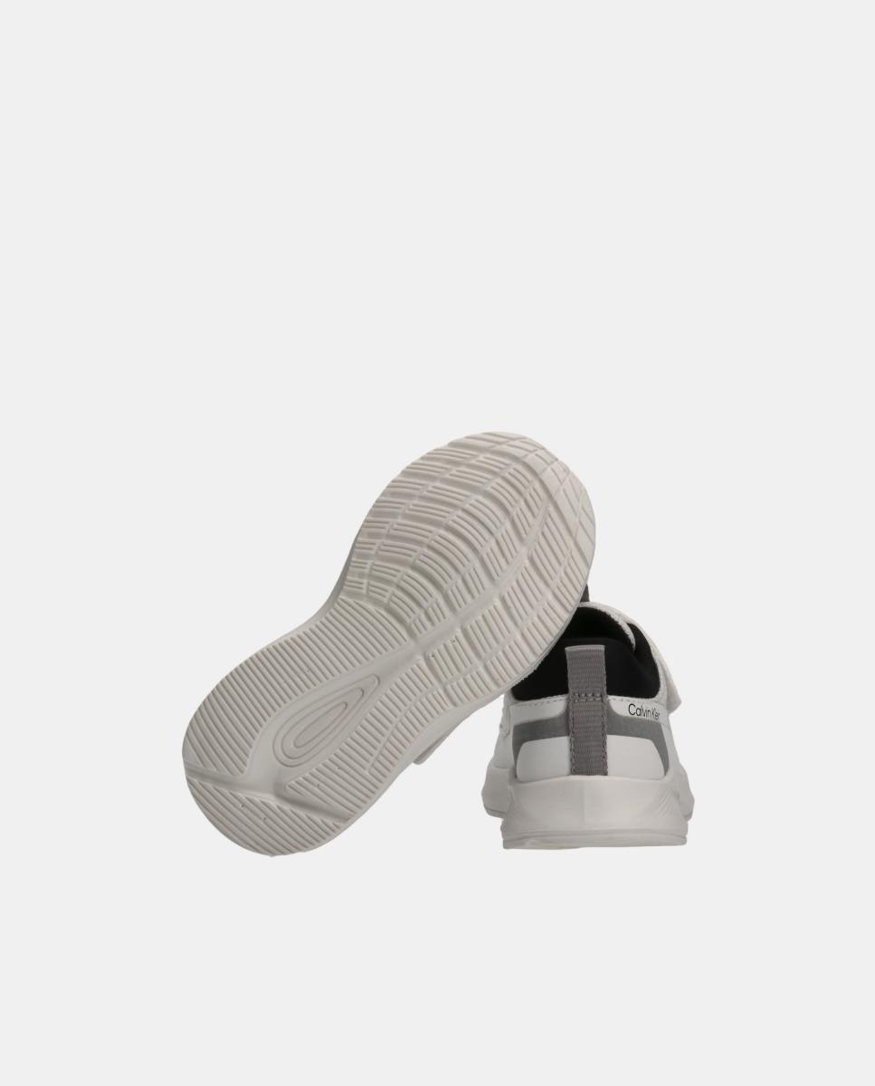 Sapatilhas de Running com Velcro Calvin Klein Branco-5