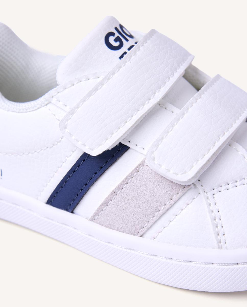 Zapatillas de nylon de bebé niño - Gioseppo - Rojo cereza Blanco-5