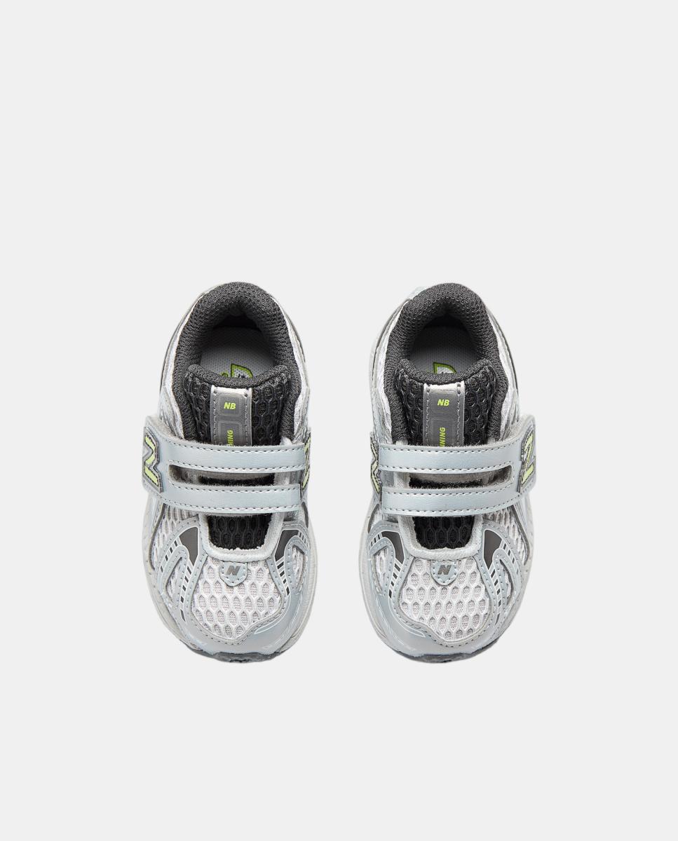 Sapatilhas Casual Infantis 1906 Hook & Loop de Velcro New Balance Cinzento Prateado-3