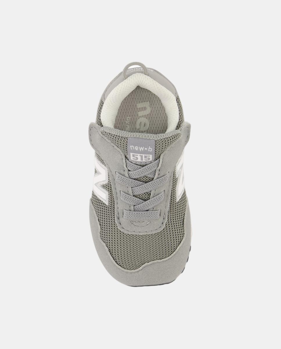 Sapatilhas Casual Infantis 515 NEW-B Hook & Loop com Velcro New Balance Cinzento-3