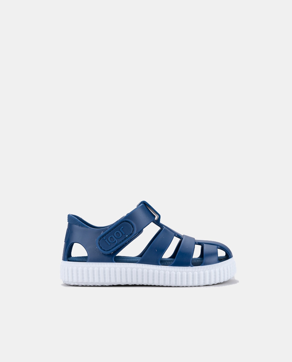 Sandálias de Bebé com Fecho Aderente - Azul-Marinho Igor Azul-marinho-1