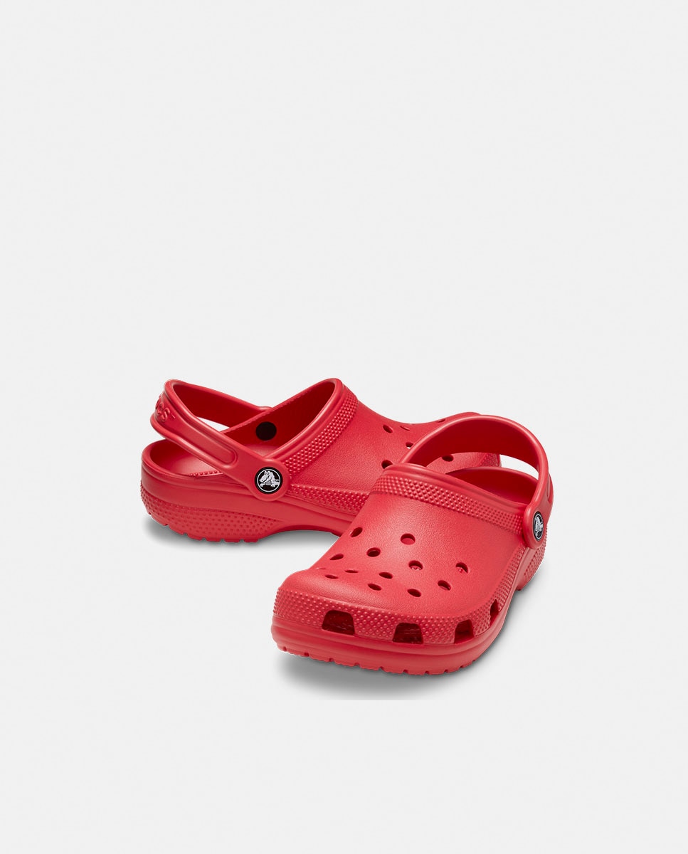 Socas de Bebé Classic Clog Vermelho-2