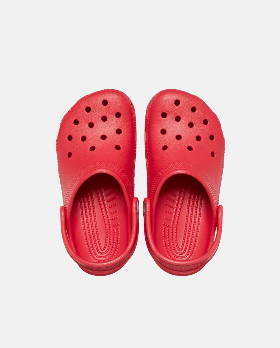 Socas de Bebé Classic Clog Vermelho-3