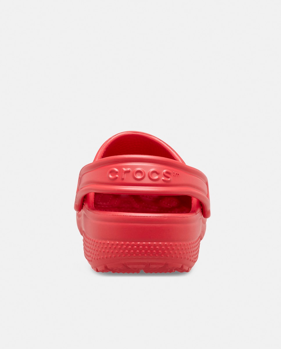 Socas de Bebé Classic Clog Vermelho-4