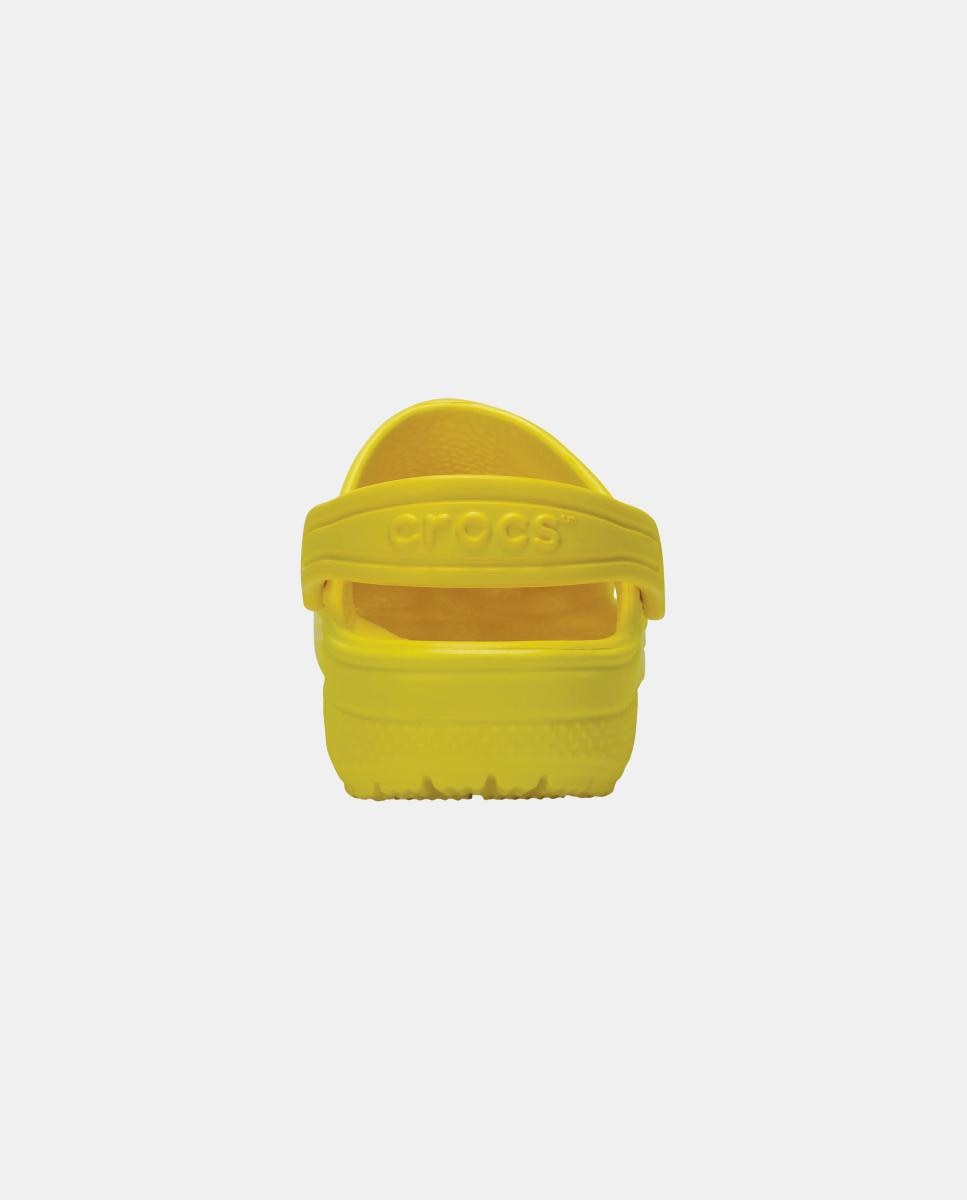Socas de Bebé Classic Clog Amarelo-5