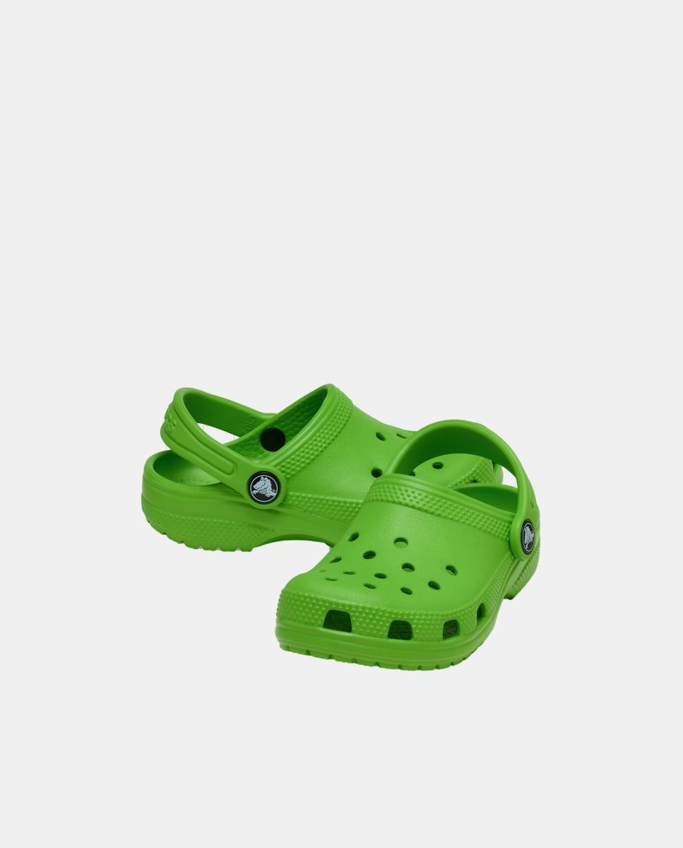Socas de Bebé Classic Clog Verde-2