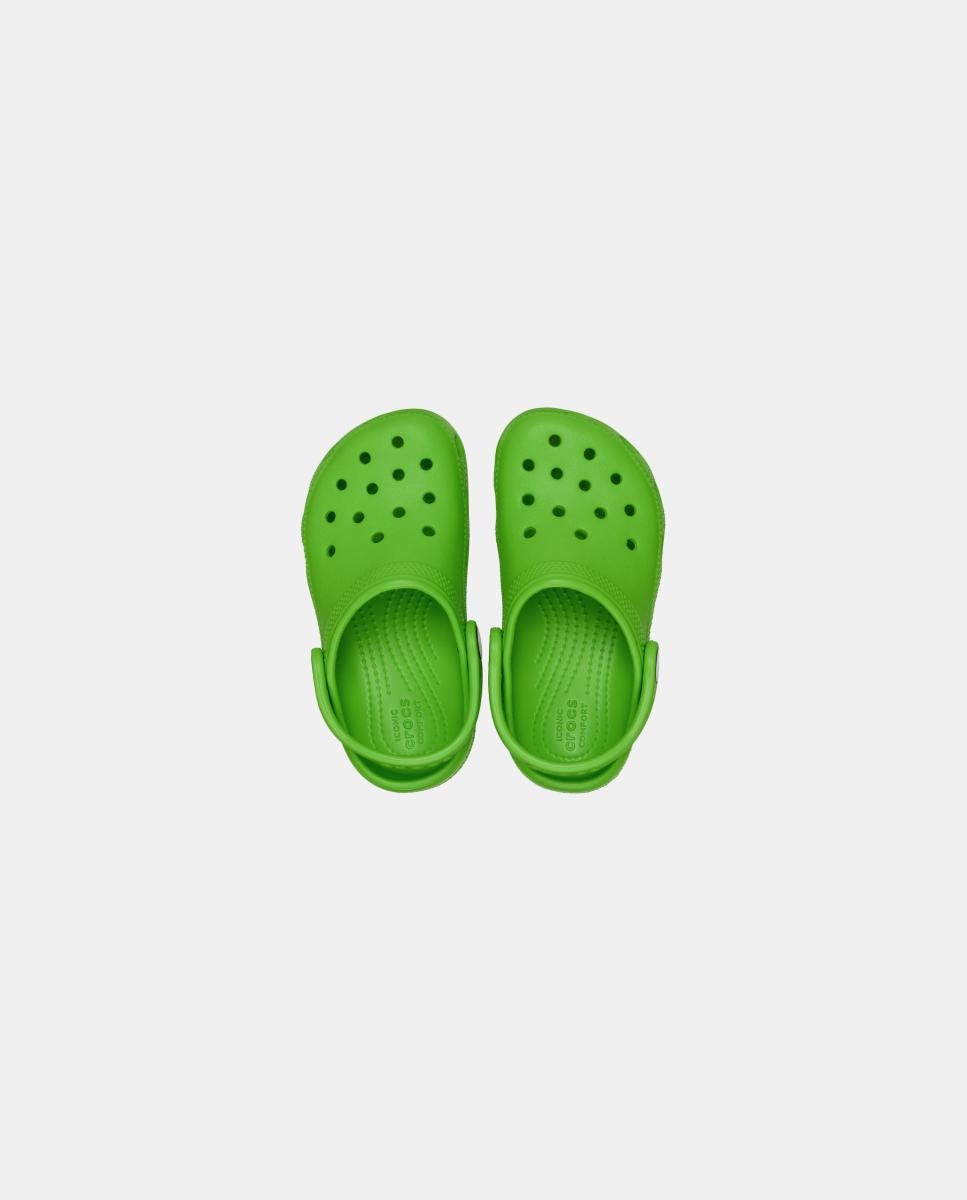 Socas de Bebé Classic Clog Verde-3