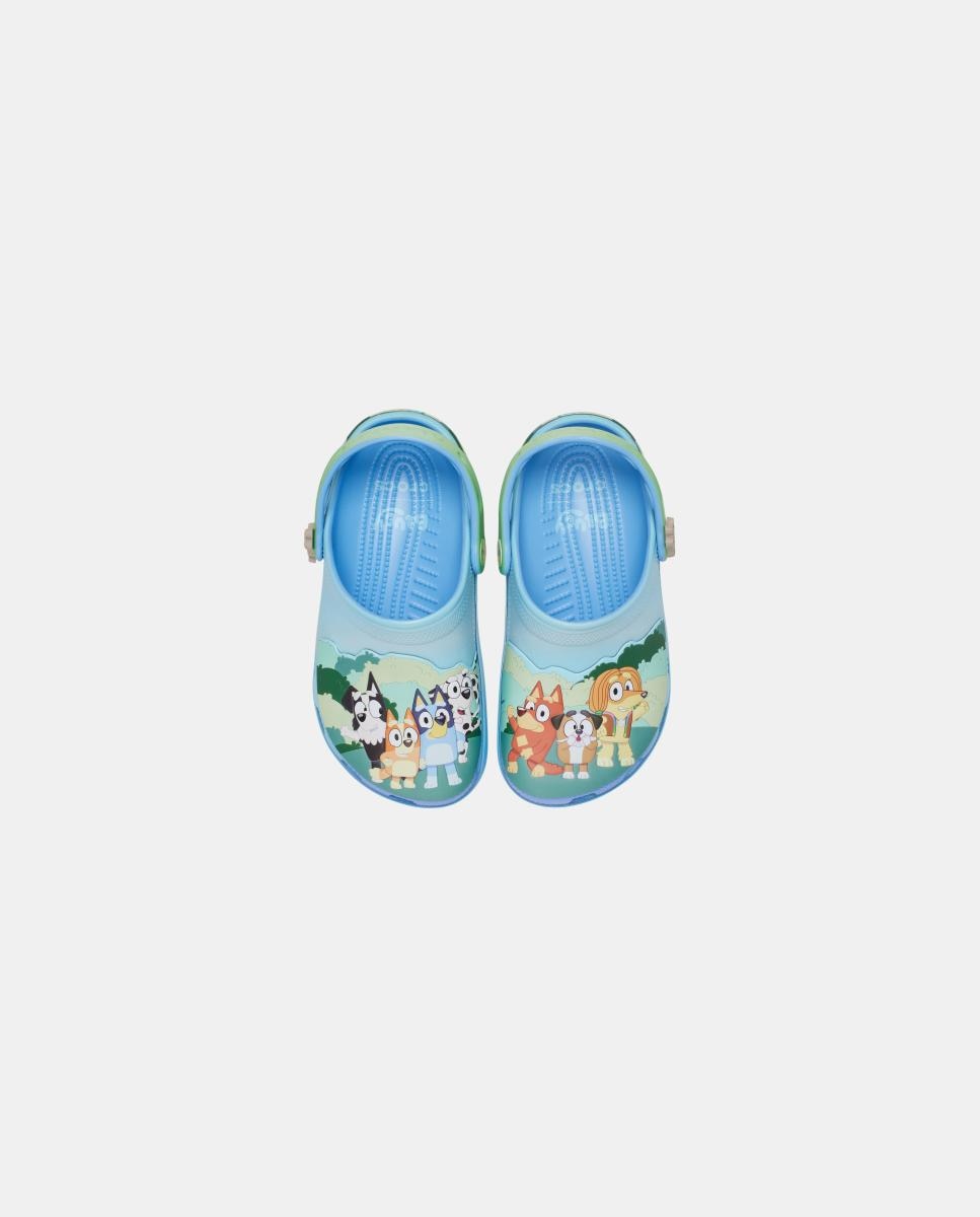 Socas de Bebé Bluey Multi Classic Clog Crocs Multicolor-2